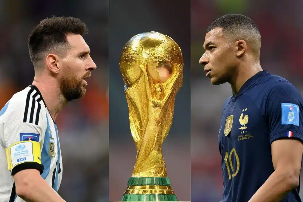 Mbappe and Messi