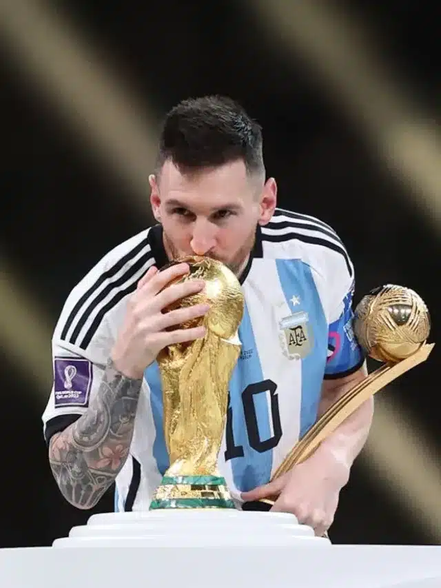 Golden Boot winner Messi