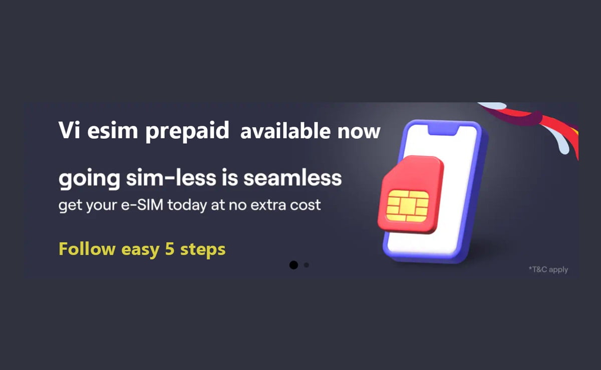 Vi prepaid eSIM